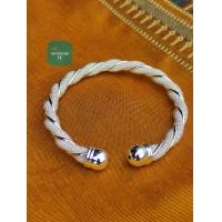ราคา กำไลข้อมือ เงินลายเกลียว (20147017282)