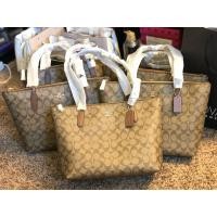ราคา ระเป๋า COACH 4455 ZIP TOP TOTE IN SIGNATURE CANVAS IMQRF โทส 14 นิ้ว (21081636400)