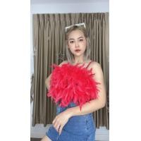 ราคา สายเดี๋ยว ขนนกฟูๆๆ (21150748169)