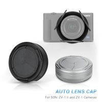 ราคา JJC ฝาปิดเลนส์อัตโนมัติ ZV1สำหรับ Sony ZV 1 II ZV1กล้อง ZV1II ZV1M2ป้องกันการสูญหายฝาครอบป้องกันเปิดและปิดอัตโนมัติ (20457616794)