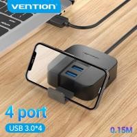 ราคา Vention USB HUB High Speed 4 Ports USB 3 0 Hub Splitter Portable OTG Hub USB 2 0 for Macbook Air Laptop PC Tablet usb Adapter (3810106845)