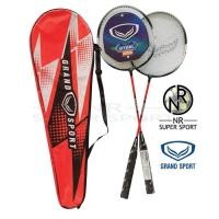 ราคา ได้2ไม้พร้อมซองใส่ ไม้แบดมินตัน GRAND SPORT หรือ FBT แพคคู่ แถมกระเป๋าใส่ไม้แบด (17124949717)