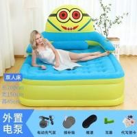 ราคา เพิ่มในรถเข็นขี้เกียจที่นอนเดี่ยวอัตโนมัติที่นอนพองสูงหนาเตียงเตียงบ้านคู่พับเพิ่มเตียงเป่าลม (14822984370)