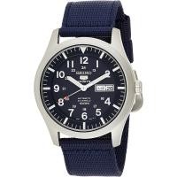 ราคา SEIKO Mens Analogue Automatic Watch with Textile Strap SNZG11K1 (15888193624)