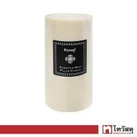 ราคา เทียนหอมแท่ง Pillar L KASSA HOME รุ่น C3755956 L สีขาว (16200866781)