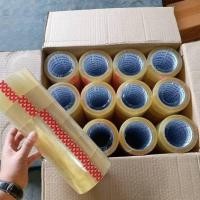 ราคา สก็อตเทป ใส เทปใส เทปปิดกล่อง 2นิ้ว 100หลา หนา 40ไมครอน ยกแพค ยกแถว 6ม้วน แพ็ค ราคาถูก (15098258909)