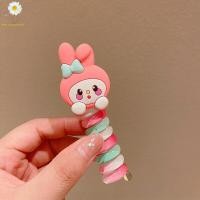 ราคา Sanrio เชือกมัดผมสายโทรศัพท์ลายการ์ตูนน่ารักสายรุ้งมัด Spiral Rambut ยางยืดสำหรับเด็กผู้หญิงที่รัดผมยางยืดสำหรับเครื่องประดับผมปีใหม่ (21225669215)