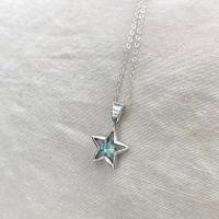 ราคา Winterwinter Jewelry Silver925 เครื่องประดับเงินแท้ เงินแท้925 สร้อยเงินพร้อมจี้ จี้พลอยรูปดาว กรีนทัวมารีน ใส่แล้วสวยไม่เหมือนใคร green tourmaline (2079598337)