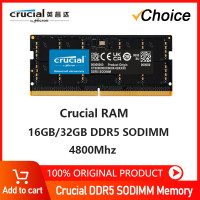 ราคา Crucial DDR5ความจำ8GB 16GB 32GB 4800MHz 5200MHz 5600MHz 1 1V CL40 262 Pin สำหรับโน้ตบุ๊ค SO DIMM (21170497809)