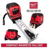 ราคา ตลับเมตร MILWAUKEE 5m 16ft Premium Magnetic Tape Measure Compact Magnetic Tape Measure เทปวัดความยาว มิลว๊อคกี้ พรีเมี่ยมแม็กนีติก (13971990786)