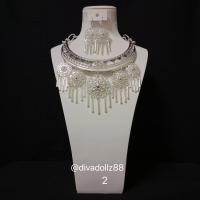 ราคา สร้อยคอโชกเกอร์ สร้อยคอเจ้านาง ราคาถูกที่สุด ขายปลีก ส่ง สร้อยโชกเกอร์รำเซิ้ง เจ้าสาว เจ้านาง ล้านนา ลายไทย ตกแต่งชุดไทย ออกงานต่าง (19664820362)