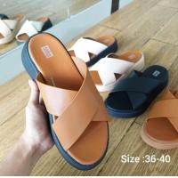 ราคา รองเท้าผู้หญิง FitFlop รุ่นส้นสูง แบบสวม ความสูง 3 4 cm แบบใหม่งานเกรด AAAน้ำหนักเบาใส่สบายไม่เจ็บขา size 36 40 (20606834094)