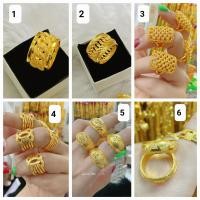 ราคา แหวนเศษทอง ลายใหม่ชนร้านทอง สวยตรงปก สมจริง ใส่อาบน้ำได้ เลือกลายตามภาพนะคะ (17241625143)