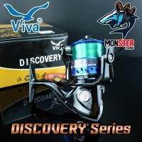 ราคา รอกสปินนิ่ง VIVA DISCOVERY DS5000 RED GOLD BLACK BLUE (6720454128)
