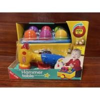 ราคา hammer table ball pounding ค้อนทุบ มีเสียงเพลง มีไฟ ของเล่นเสริมพัฒนาการ (20413799743)