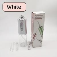 ราคา ไหมขัดฟันพลังน้ำ ชาร์จไฟฟ้า เครื่องทำความสะอาดฟัน ดูแลเหงือก Water Flosser portable oral irrigator เครื่องฉีดน้ำทำความสะอาดช่องปาก 230ml (19888082315)
