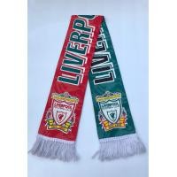 ราคา Liverpool Scarf ผ้าพันคอ ลิเวอร์พูล ของแท้ 100 VINTAGE จาก UK ผ้าถัก สวย ยุค 90 (17812348273)