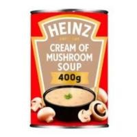 ราคา Heinz Cream of Mushroom Soup 400g ไฮนซ์ ซุปครีมเห็ดพร้อมบริโภค 400g (19774846069)