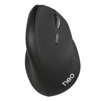 ราคา เมาส์ไร้สายแนวตั้งเพื่อสุขภาพ ดำ นีโอ NEO139 รุ่น 4007919 (11506080308)