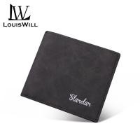 ราคา LouisWill Men Long Wallet PU Leather Slim Wallet Long Clutch Leather Wallet Long Business Male Wallet Coin Purse Men Purse Pouch With Card Holder For Men (20943920053)
