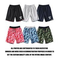 ราคา BAPEผู้ชายผู้หญิงกางเกงขาสั้นหัวฉลามสองด้านCamouflageกางเกงขาสั้นกางเกงM 3XL (6755016504)