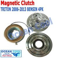 ราคา คลัชคอมแอร์ มิตซูบิชิ ไทรทัน ปี 2006 2013 เครื่องยนต์ เบนซิน 2 4 CNG สายพาน 4 PK MGC0033 magnetic clutch Mitsubishi Triton 2006 2007 2008 2009 2010 2011 2012 2013 compressor (15618492214)