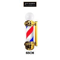 ราคา ไฟหมุนร้านตัดผม กันน้ำ ไฟหมุน สีทอง ไฟหมุนร้านบาร์เบอร์ (20059156340)