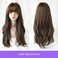 ราคา วิกผม Tseผมม้าของผู้หญิงลอนใหญ่ผมหยิกปุยธรรมชาติแบบยาวสไตล์คาดศีรษะทรงผมเกาหลี C 0299 68ซม (20815316799)