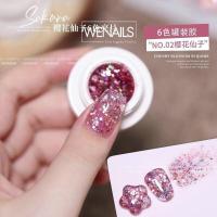 ราคา Vendeeni B128 กากเพชรน่ารักมาก แบบกระปุก (17446196260)