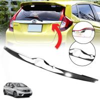 ราคา คิ้วฝาครอบกระโปรงท้าย กันรอยคิ้วฝาท้าย ฮอนด้า แจ๊ส HONDA JAZZ GK ปี 2014 2017 แบบแปะ 3 M ของแต่ง มีเลือก สี ชุบ ดำเงา คาร์บอน (19757243183)