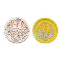ราคา Fast Delivery DIY Wax Grain Seal Head Multipurpose 25mm Wax Seal Stamp Head Ornamental Round Craft Supplies Envelope Decorative for Packaging Scrapbooking (17564614374)