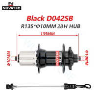 ราคา Novatec Hub D041SB D042SB ดิสก์เบรกการ์ดจักรยานเสือภูเขา MTB ฮับแบริ่งจักรยาน32 36รูสีแดงสีดำ8 9 10 11ความเร็ว (9874802031)