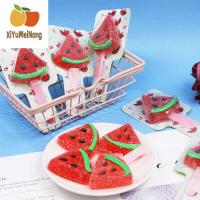 ราคา XUPAI 21g อมยิ้มผลไม้เยลลี่แตงโมอาหารว่างสำหรับเด็กลูกอมบรรจุกล่องมาร์ชเมลโล่แดงสุทธิเยลลี่แท่งกัมมี่ผลไม้ ลูกอมพุดดิ้ง การแบ่งปันเยลลี่แท่ง (16992822037)