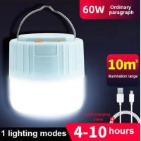 ราคา หลอดไฟ LED แบบชาร์จไฟได้หลอดไฟฉุกเฉินไฟสนามพลังแสงอาทิตย์สำหรับตกปลาตั้งแคมป์ขอเกี่ยวโคมไฟพกพา (21341369271)