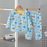 ราคา ชุดนอน เสื้อผ้าเด็ก ผ้านิ่ม เด้ง แขนยาวขายาว (20504947177)