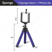 ราคา ขาตั้งสามขาสำหรับโทรศัพท์มือถือที่มีความยืดหยุ่นฟองน้ำปลาหมึกขาตั้งกล้องขนาดเล็กสำหรับ iPhone (21170851024)