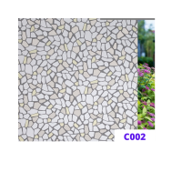 ราคา ฟิล์มติดกระจก สติ๊กเกอร์ติดกระจก กว้าง90cm ยาว100cm 200cm Window Film ติดหน้าต่าง ประตู มีกาวในตัว (11266611522)
