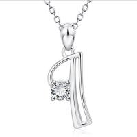ราคา Frascati A Z เริ่มต้นตัวอักษรตัวอักษรจี้สร้อยคอ เงินแท้ 925 (1700008354)