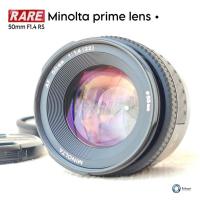 ราคา เลนส์กล้อง Minolta AF 50mm F 1 4 22 RS Standard for Maxxum Sony A Mount Rare 1998 (21258993051)