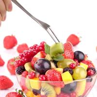 ราคา ส้อมผลไม้สแตนเลส ส้อมทานอาหารสลัดของหวานขนมเค้กทานเล่น ส้อมขนมหวานเครื่องใช้บนโต๊ะอาหารชุดเครื่องใช้บนโต๊ะอาหารสำหรับบ้านห้องครัวหรือร้านอาหาร (17312738078)