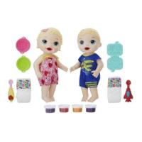 ราคา COD Baby Alive Super Snackin ฝาแฝด Lily Girl Doll และ Luke Boy Doll C4050 (16567757908)