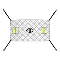 ราคา Ciscos ม่านบังแดด รถยนต์ ผ้าคลุมรถกันแดด บังแดดรถยนต์ ของแต่งรถยนต์ สำหรับ Toyota Veloz Wish CHR Yaris Altis Sienta Fortuner Vios Corolla Prius Camry Alphard (19470933888)