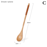 ราคา Dream nylone ช้อนชาไม้ช้อนชายาวช้อนกาแฟช้อนชาขนาดเล็กช้อนไม้น้ำผึ้งขนม (20054713313)