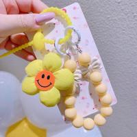 ราคา พวงกุญแจดอกไม้หน้ายิ้ม พร้อมสร้อยลูกปัด พวงกุญแจดอกไม้ ที่ห้อยกระเป๋ารูปดอกไม้ Smile Sunflower Key Ring (19352445737)