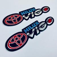 ราคา สติ๊กเกอร์ Toyota Hilux Vigo Prerunner Champ สติกเกอร์ 3D ปั๊มนูน 2ชิ้น แต่งรถ ติดรถ ติดกระจก ข้างรถ ท้ายรถ ติดสเกิร์ต รถกระบะ รถซิ่ง กันน้ำ ทนแดด (16883145709)