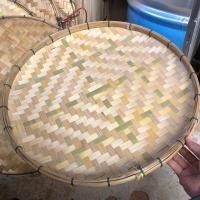 ราคา กระด้งตากปลา กระเบียนไม้ไผ่ ตะแกรงไม้ไผ่กระด้งตากพริก ถาดรองขี้นก ขนาด 30 cm 47cm 60 cm สวยงามของผลิตใหม่ถูก (16113600489)