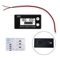 ราคา pcbfun สินค้าใหม่มาแรง DM6133A DC8 100V สองสายดิจิตอลโวลต์มิเตอร์แสดงแรงดันไฟฟ้านาฬิกาแบบมีสายฟังก์ชั่นปลุกอุณหภูมิไม่กันน้ำตัวบ่งชี้เปอร์เซ็นต์แรงดันแบตเตอรี (19424298573)