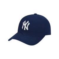 ราคา MLB Mens and womens couple soft top embroidered visor NY baseball cap (20368814679)