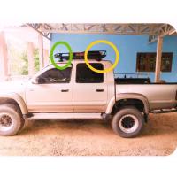 ราคา ชุดติดตั้งแร็คหลังคาไทเกอร์ 4 ประตู มีแยกขาจับและคานขวาง (15563716474)