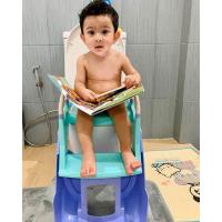 ราคา Bonbebeแท้ Bonbebe 2 Step Potty Trainer กระโถนเด็ก บันไดกระโถนสำหรับชักโครก บันไดชักโครก ที่นั่งรองชักโครกเด็ก (1120964018)